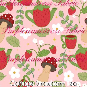 Cottage Strawberry Tea - Fabric