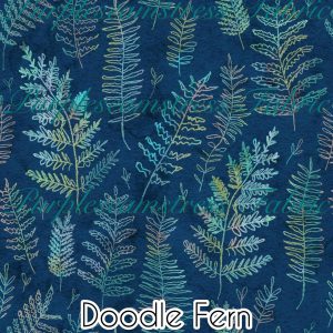 Doodle Fern - Fabric