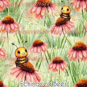 Echinacea Bees - Fabric