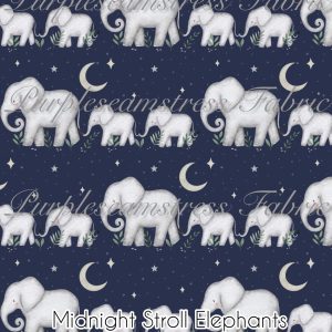 Midnight Stroll Elephants