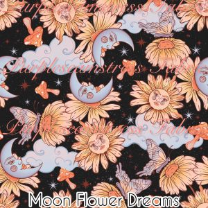 Moon Flower Dreams - Fabric