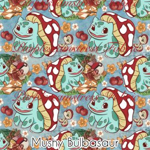 Mushy Bulbasaur - Fabric
