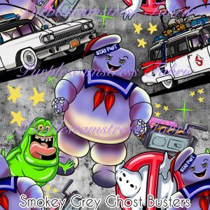 Smokey Grey Ghost Busters - Fabric