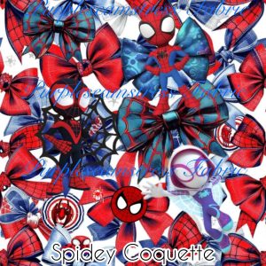 Spidey Coquette - Fabric