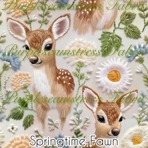 Springtime Fawn - Fabric