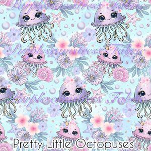 Pretty Little Octopuses - Fabric