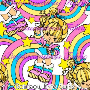 Rainbow Brite Swirls