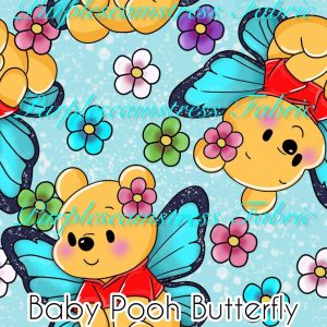 Baby Pooh Butterfly - Fabric