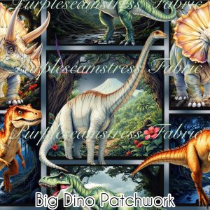 Big Dino Patchwork