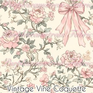Vintage Vine Coquette - Fabric