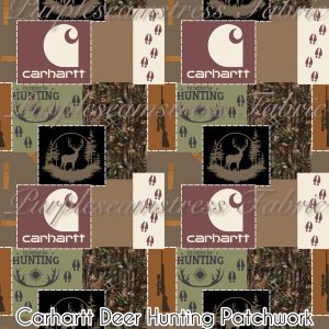 Carhartt Deer Hunting Patchwork - Fabric