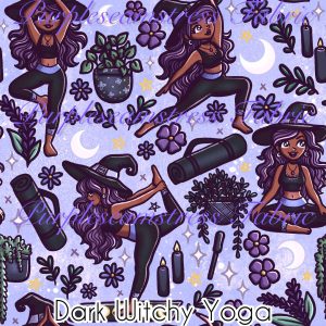 Dark Witchy Yoga - Fabric