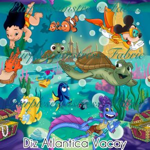 Diz Day Atlantica Vacay - Fabric
