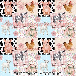 Farmhouse Patchwork - Fabric