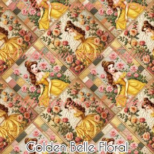 Golden Belle Floral - Fabric