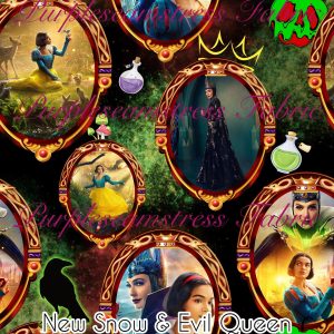 New Snow & Evil Queen - Fabric
