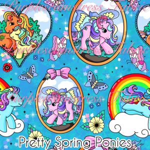 Pretty Spring Ponies