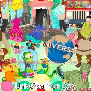Universal Fun Day - Fabric