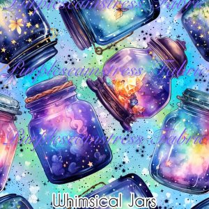 Whimsical Jars - Fabric