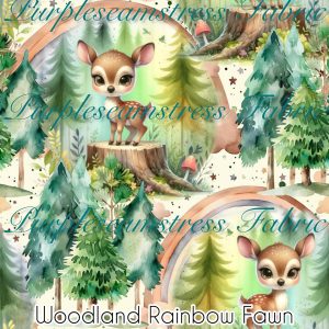 Woodland Rainbow Fawns