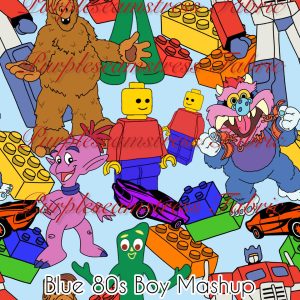 Blue 80's Boy Mashup
