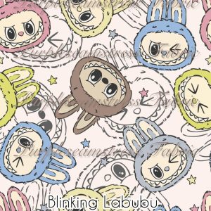 Blinking Labubu - Fabric