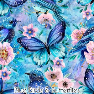 Bluebirds & Butterflies