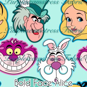 Bold Face Alice - Fabric