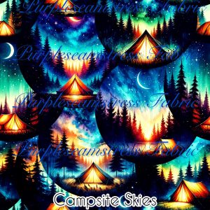 Campsite Skies - Fabric