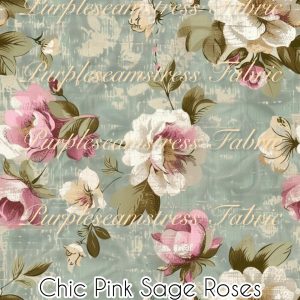 Chic Pink Sage Roses