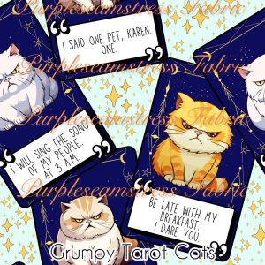 Grumpy Tarot Cats