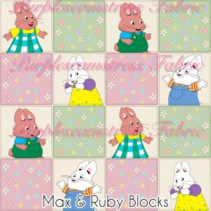 Max & Ruby Blocks - Fabric