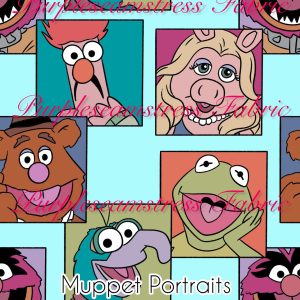 Muppet Portraits - Fabric