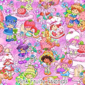Pink Fruity Friends
