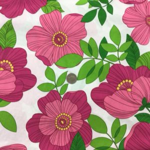 Pink Blooms on White ITY