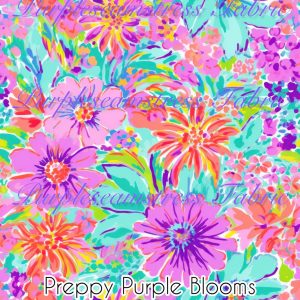 Preppy Purple Blooms