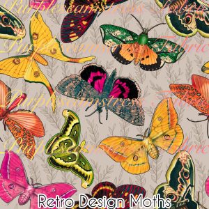 Retro Design Moths
