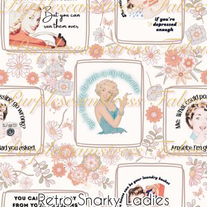 Retro Snarky Ladies