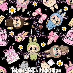 Black BTS Labubu