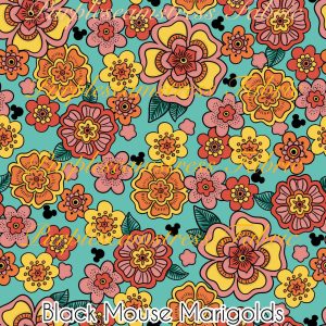 Black Mouse Marigolds