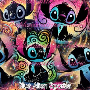 Blue Alien Sparkle