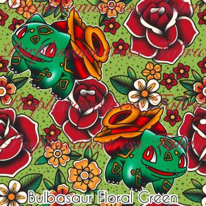 Bulbasaur Floral Green