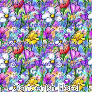 Cartoonish Floral