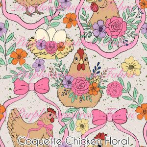 Coquette Chicken Floral