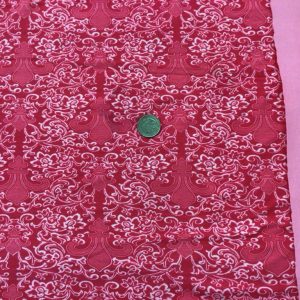 Light Pink & Hot Pink Damask Cotton Lycra BUNDLE