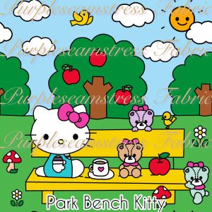 Park Bench Kitty