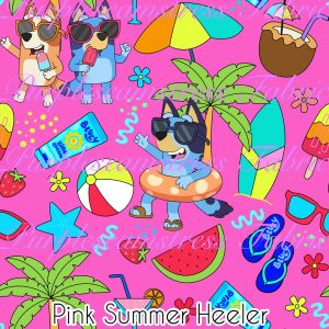 Pink Summer Heeler