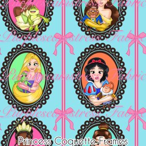 Princess Coquette Frames - Fabric