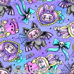 Purple Labubu Bats