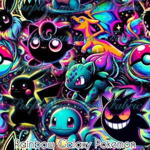 Rainbow Galaxy Pokemon